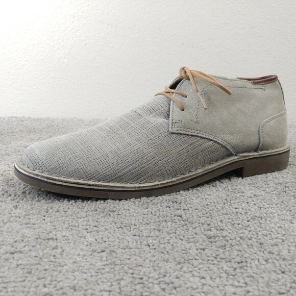 Kenneth Cole Reaction Desert Chukka Boot Mens Size 11.5 Ankle Boots Gray Shoes - Picture 4 of 10